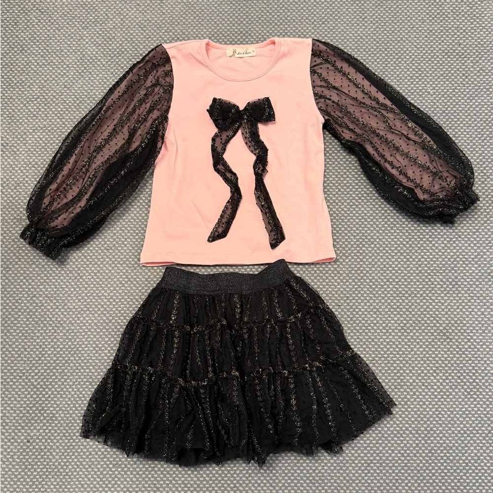 Doe a Dear Matching Skirt Set